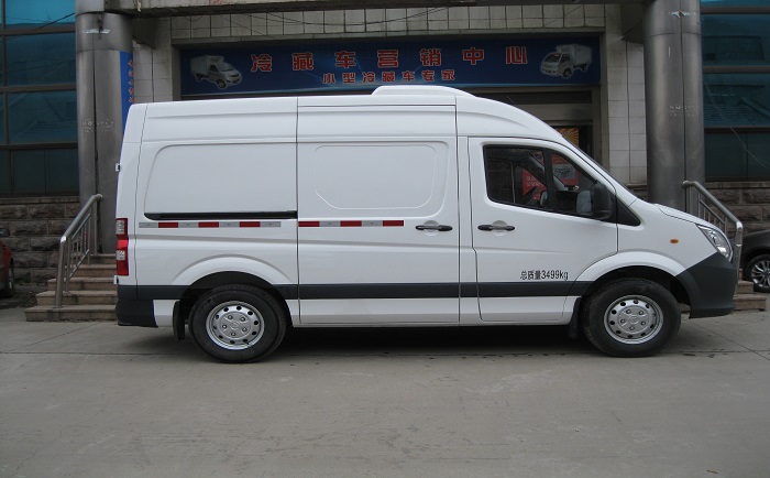 面包冷藏车，图雅诺短轴面包冷藏车（康明斯2.8）