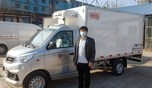【河北沧州】恭喜刘经理提福田祥菱V小型冷藏车