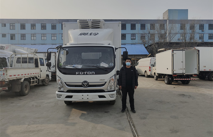 【山东德州】沃格尔4.3米冷藏车，发车进行中！